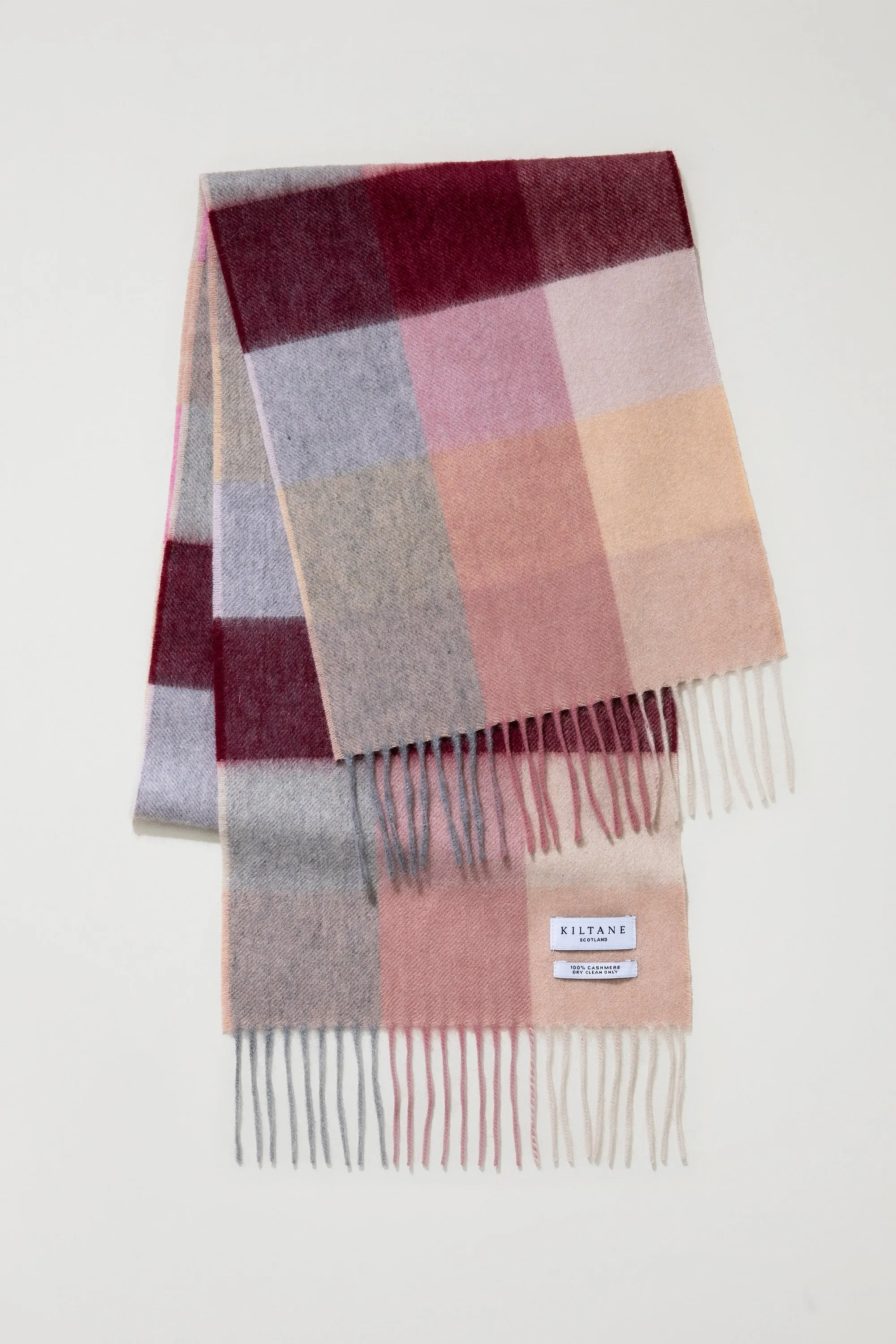 3 Square Cashmere Scarf - Summer Fruits