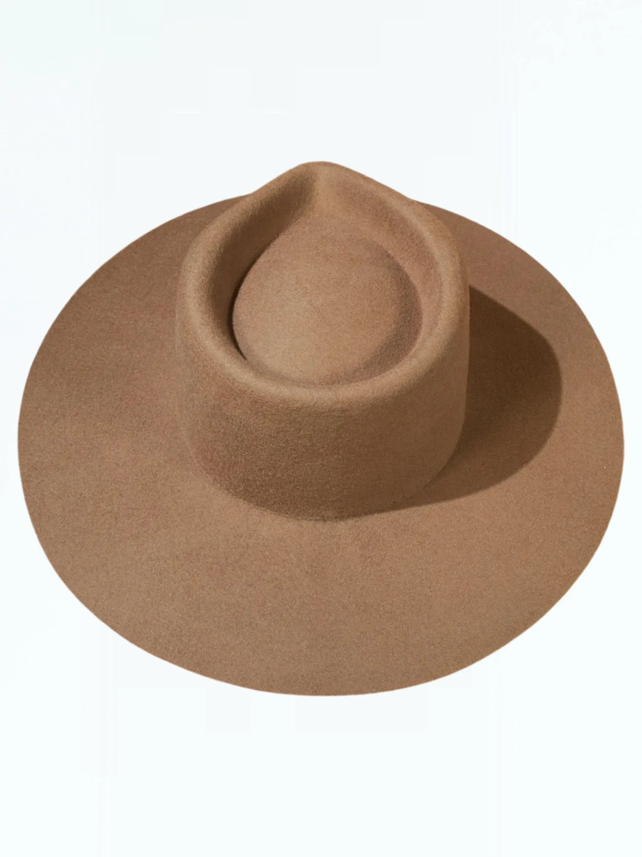 Almond Teardrop Panama Hat