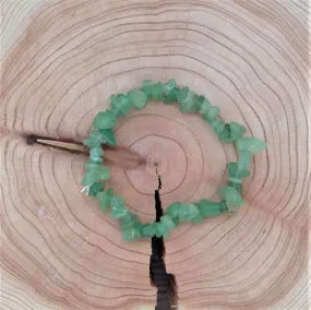 Aventurine Green - Gemstone Chip Bracelet