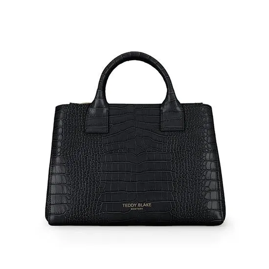 Bella Croco 12" - Black/Red