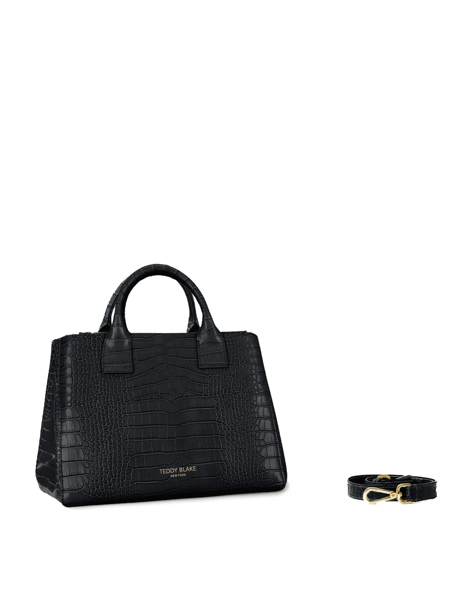 Bella Croco 12" - Black/Red