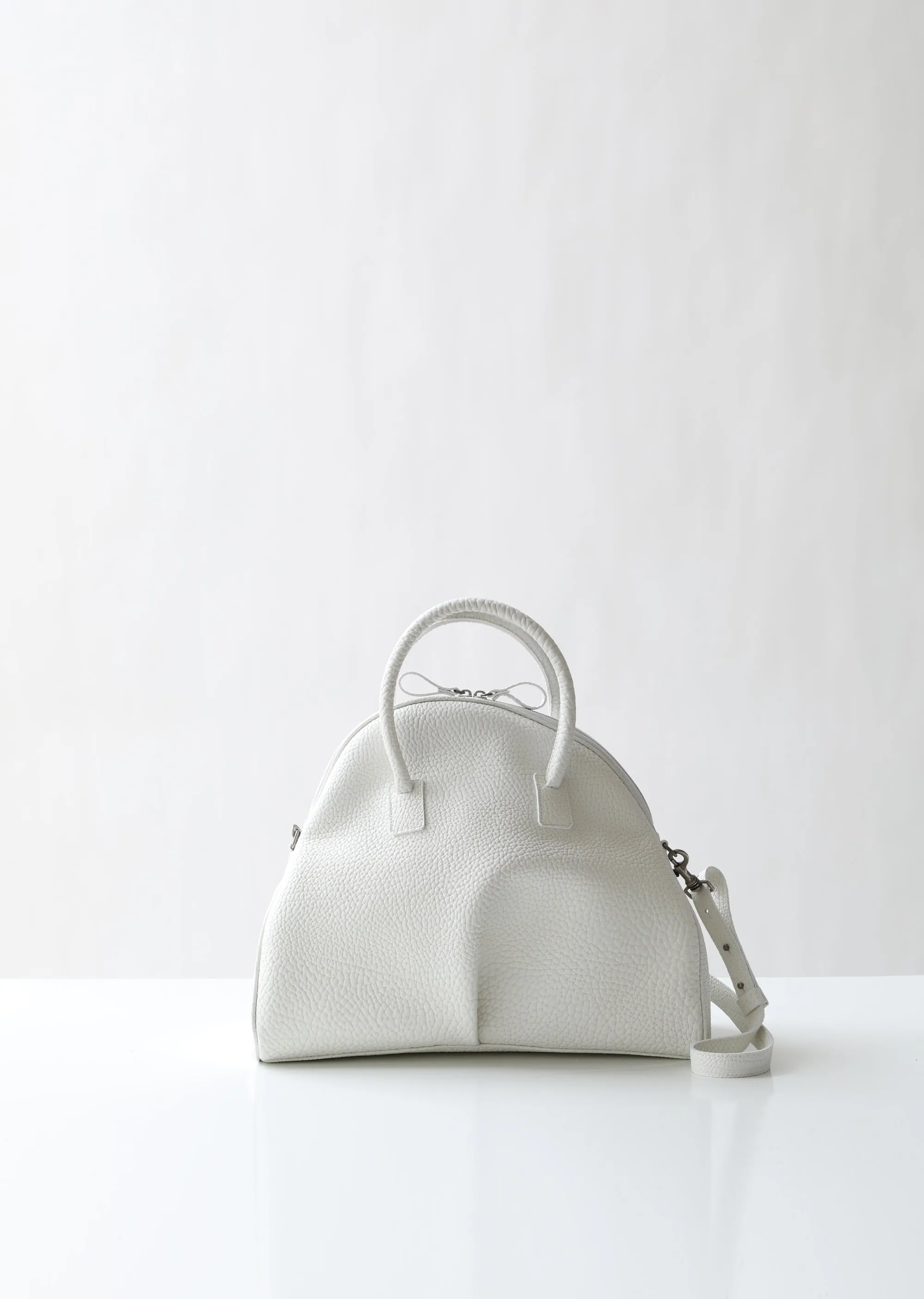 Budino Pebbled Leather Bag