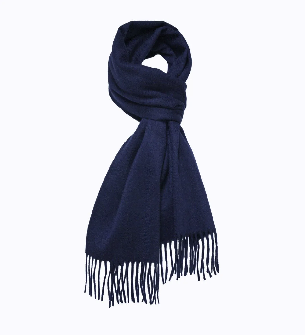 Camel Cashmere Scarf Woven Plain