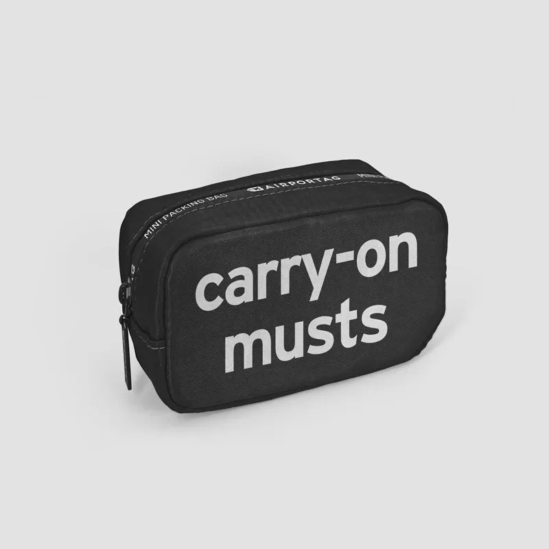 Carry-On Musts - Mini Packing Bag