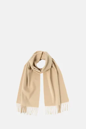 Cashmere Scarf Solid Beige