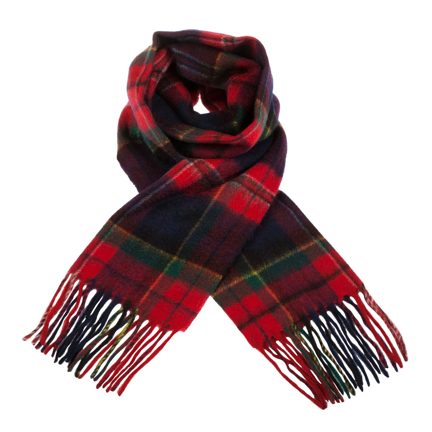 Cashmere Scottish Tartan Clan Scarf  Macpherson Clan