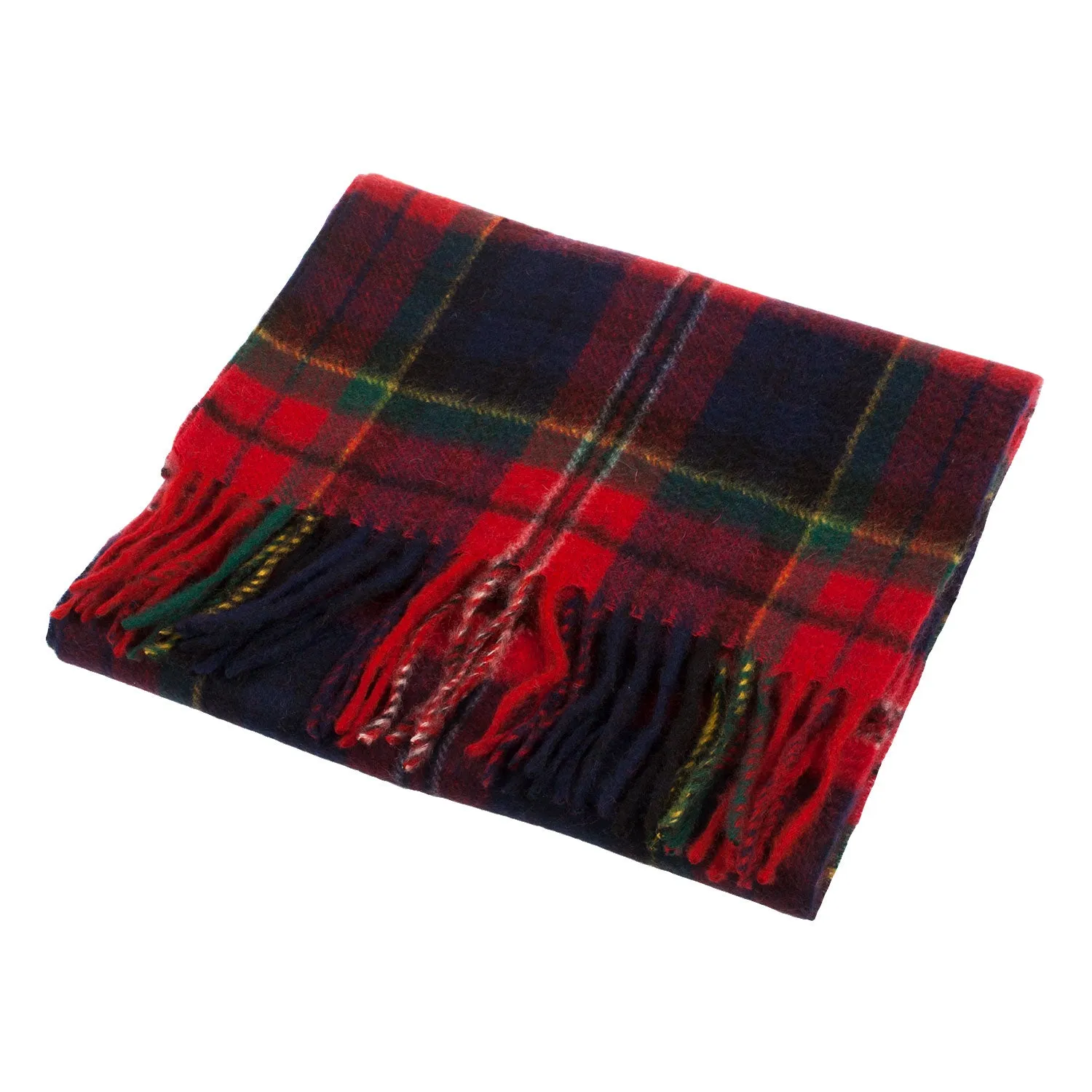 Cashmere Scottish Tartan Clan Scarf  Macpherson Clan