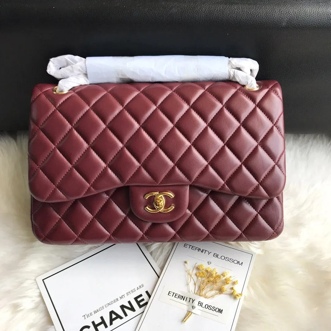 Chanel Classic Double Flap 30 Caviar Shoulder Bag