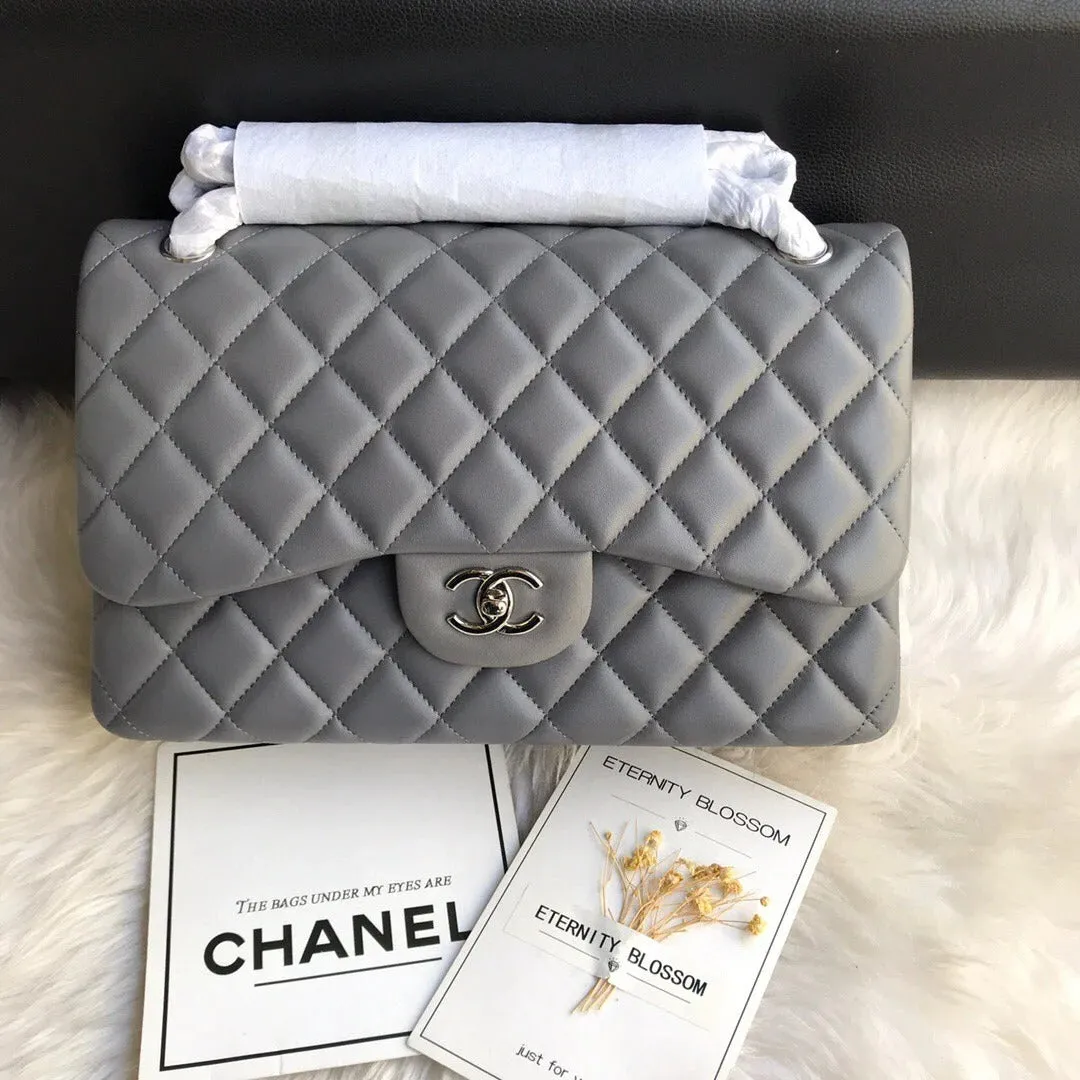 Chanel Classic Double Flap 30 Caviar Shoulder Bag