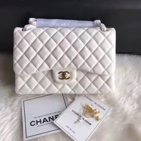 Chanel Classic Double Flap 30 Caviar Shoulder Bag