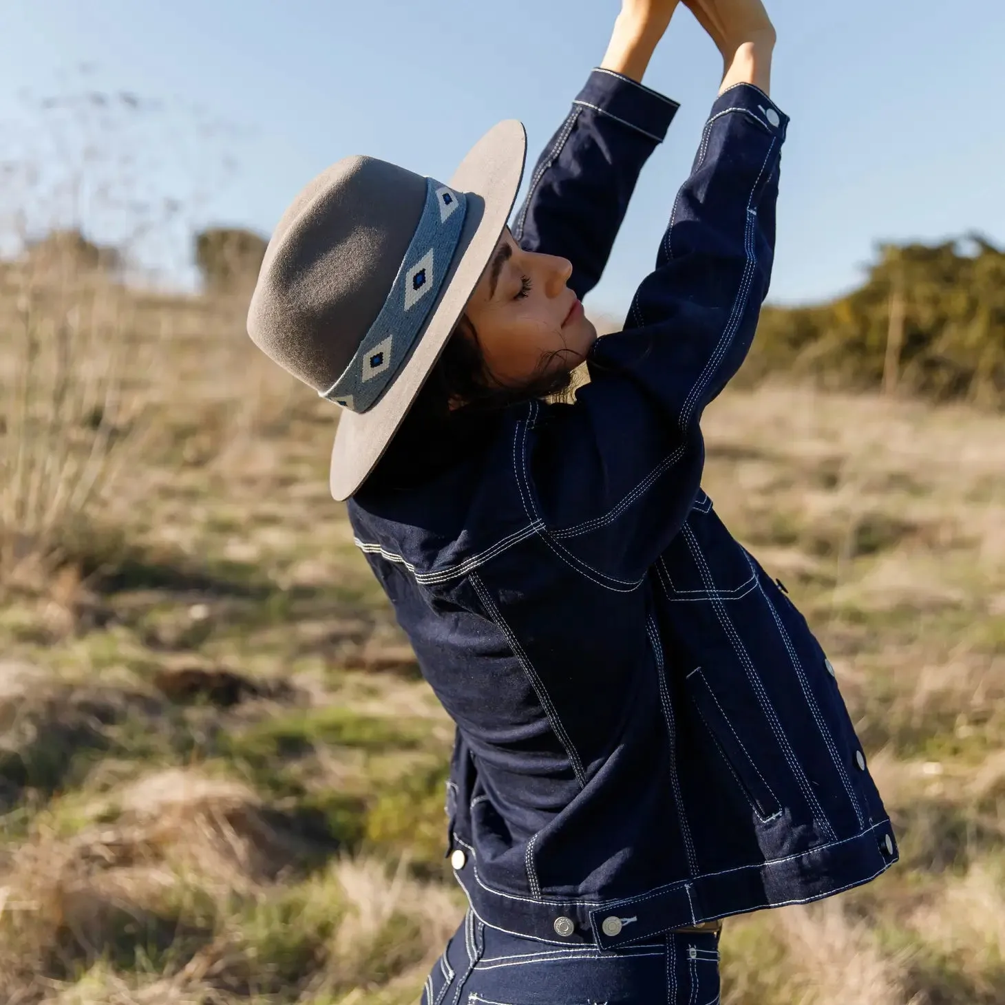 Dia Wide Brim Hat