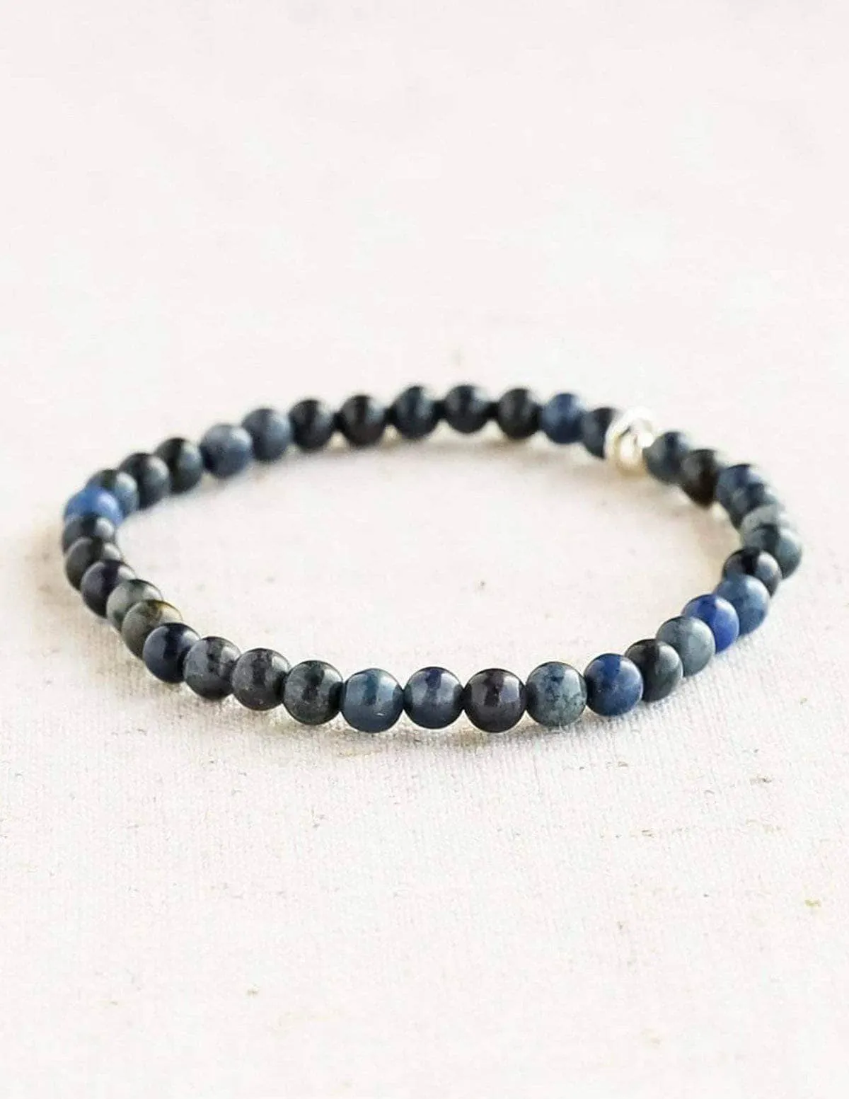 Dumortierite Mini Gemstone Bracelet