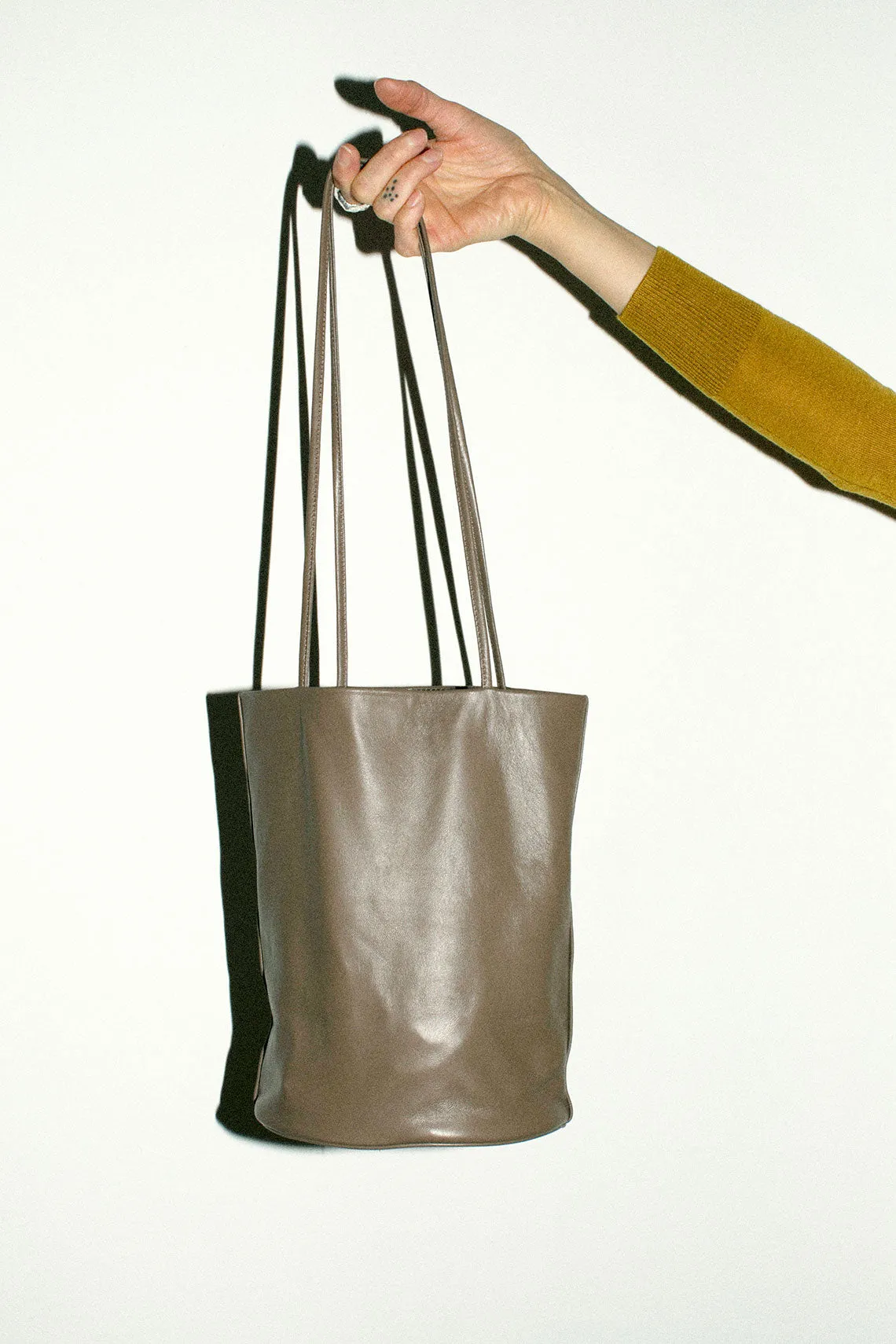 Earth Drape Bucket Bag