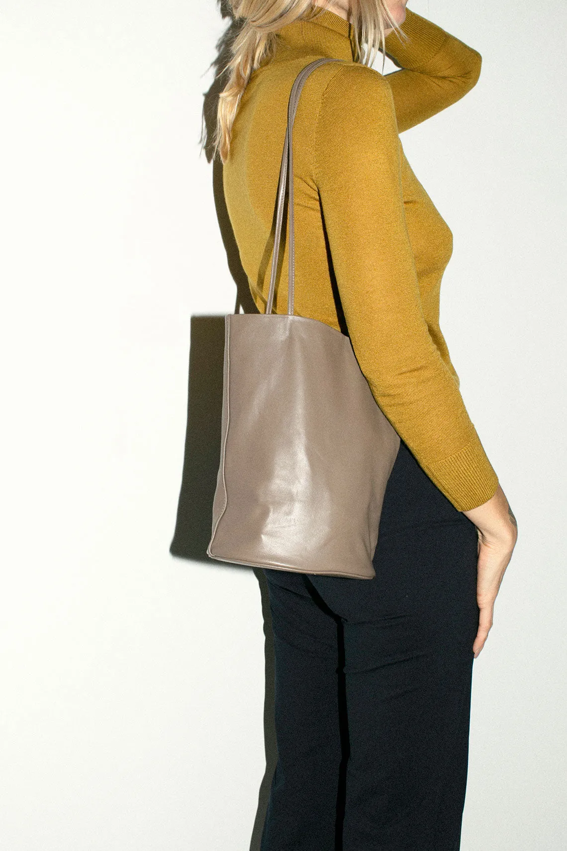 Earth Drape Bucket Bag