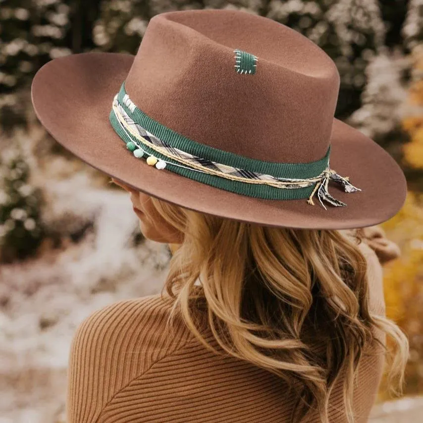 Ethereal - Elegant Sample Stylish Chic Soft Wool Fedora Hat