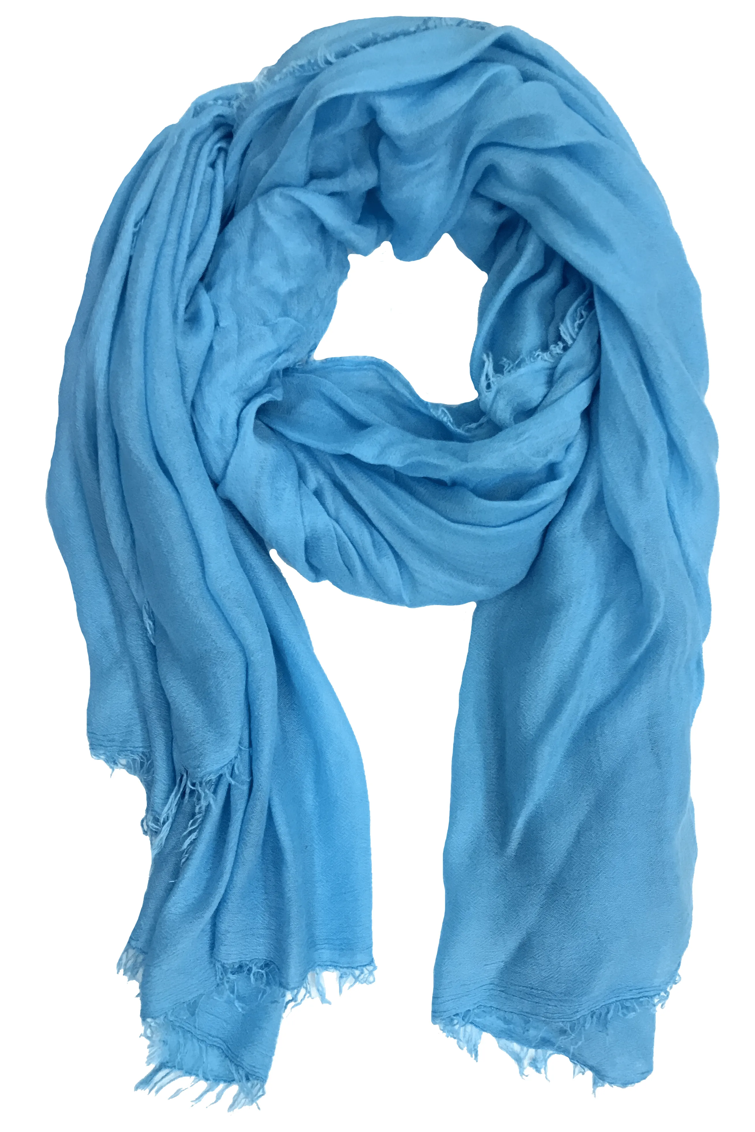 Fine Woven Cashmere Mix Scarf