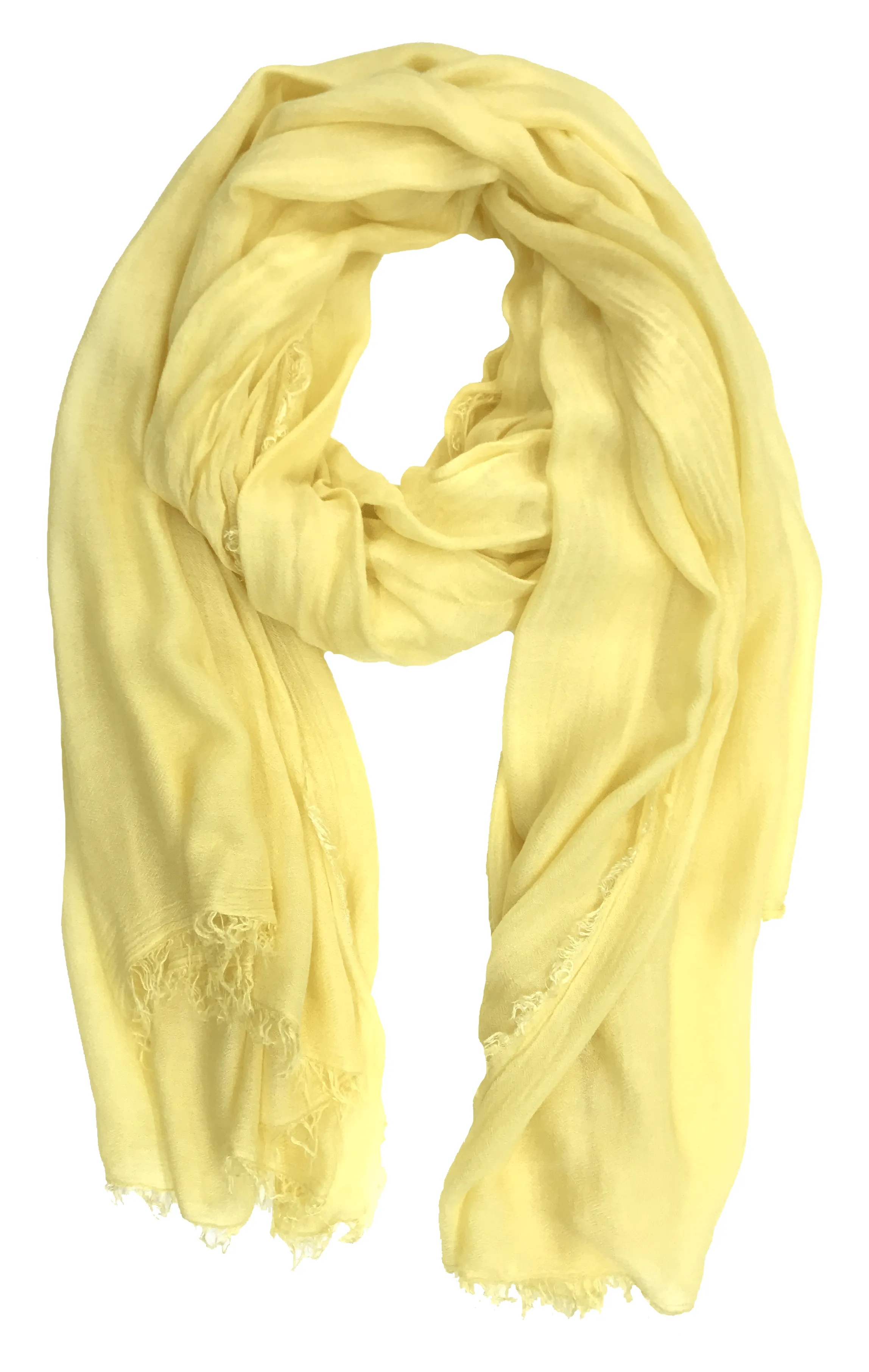 Fine Woven Cashmere Mix Scarf