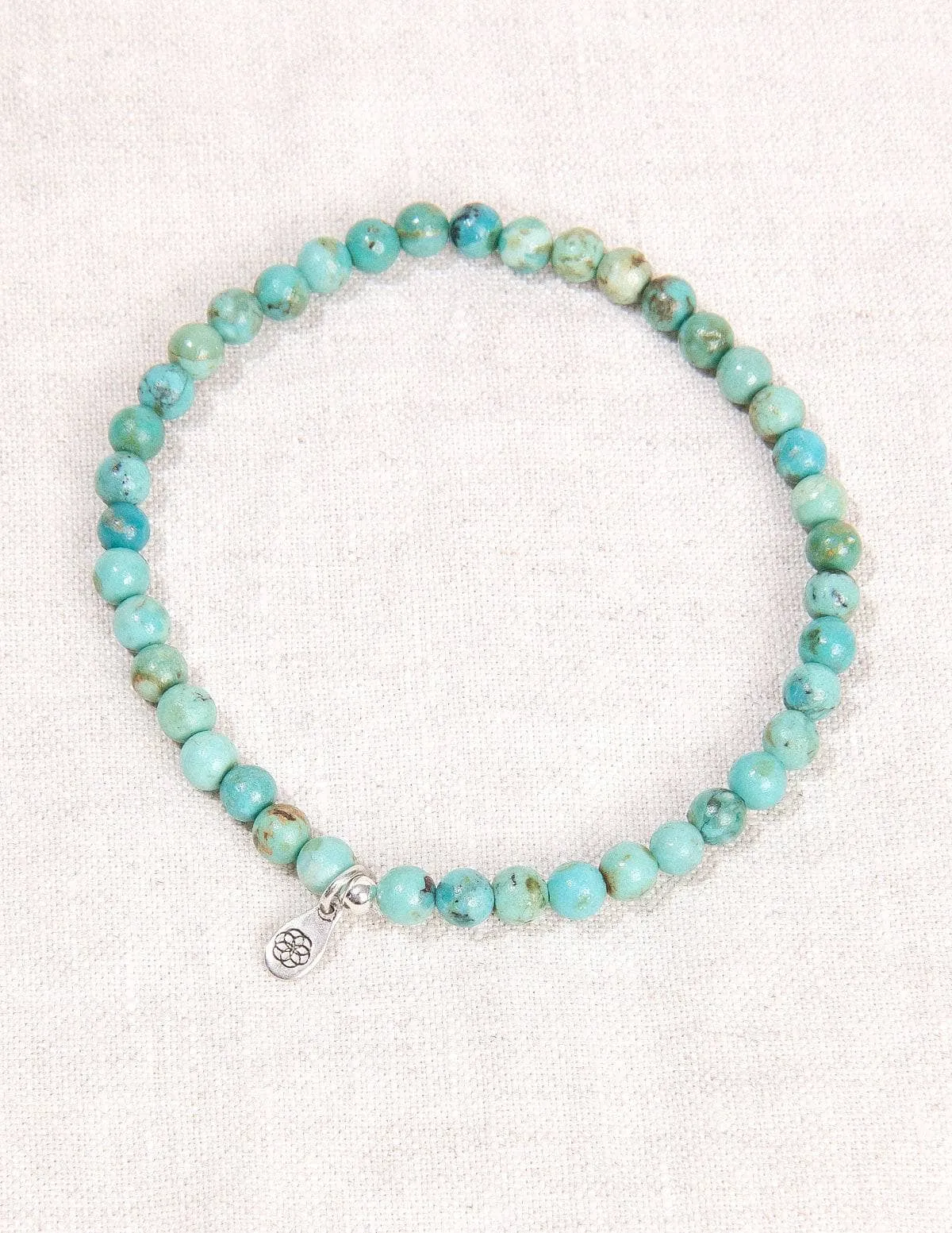 Genuine Turquoise Mini Gemstone Bracelet