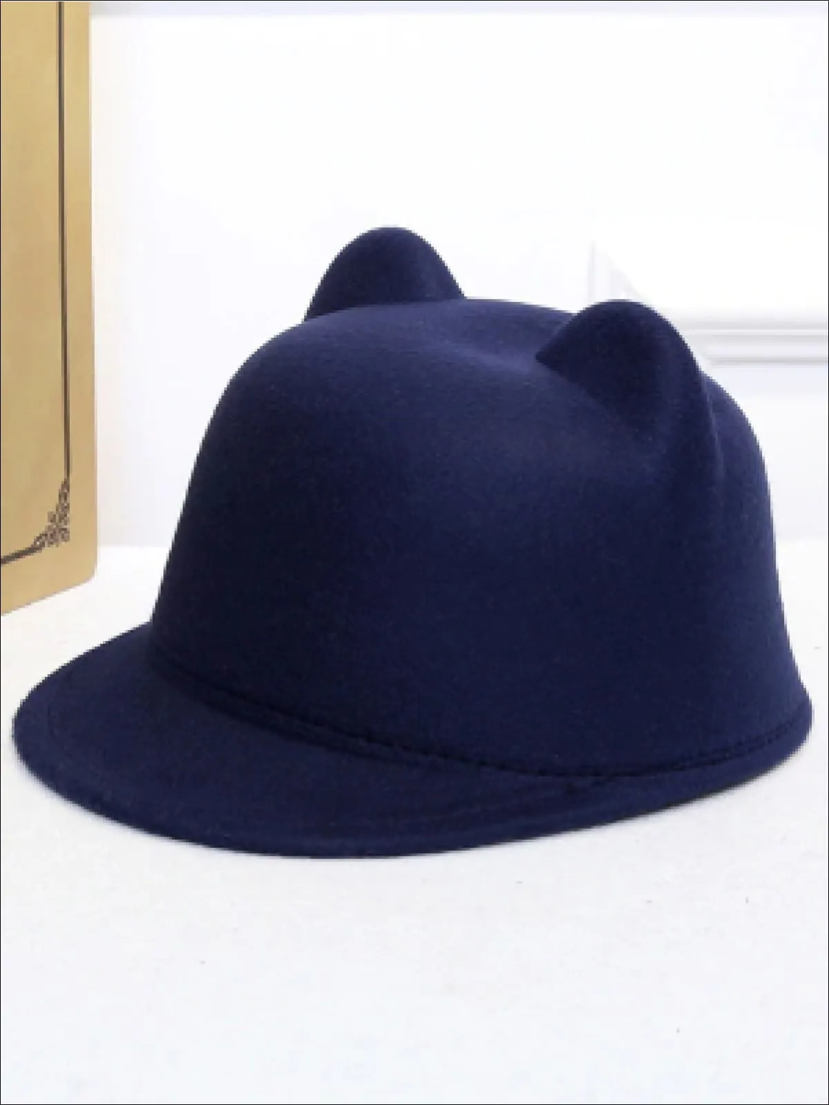 Girls Cat Ear Fedora Hat