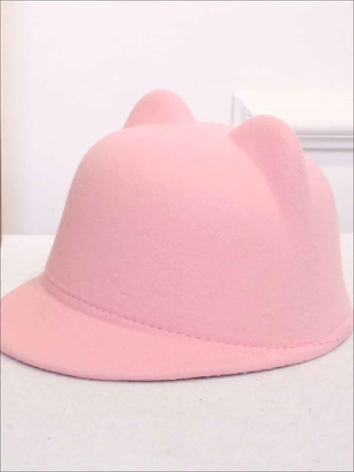 Girls Cat Ear Fedora Hat