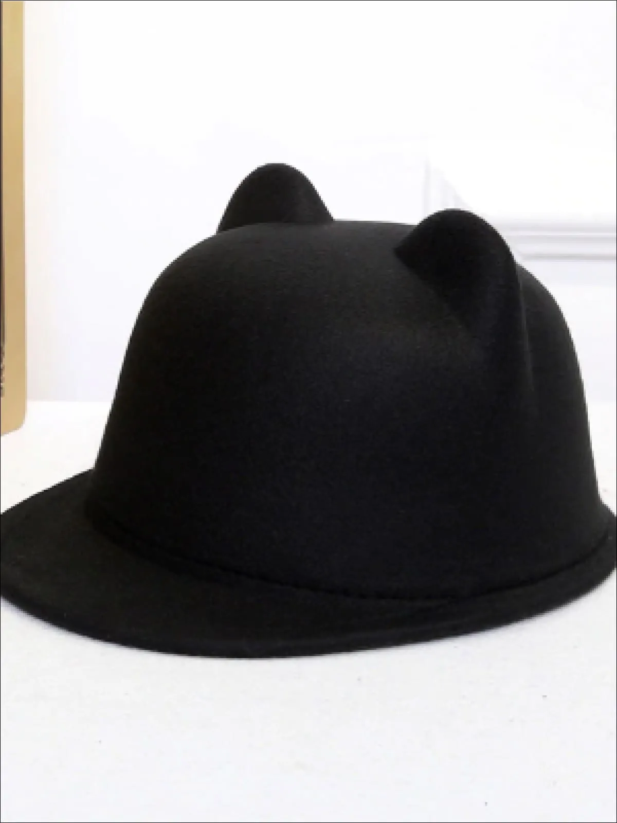 Girls Cat Ear Fedora Hat