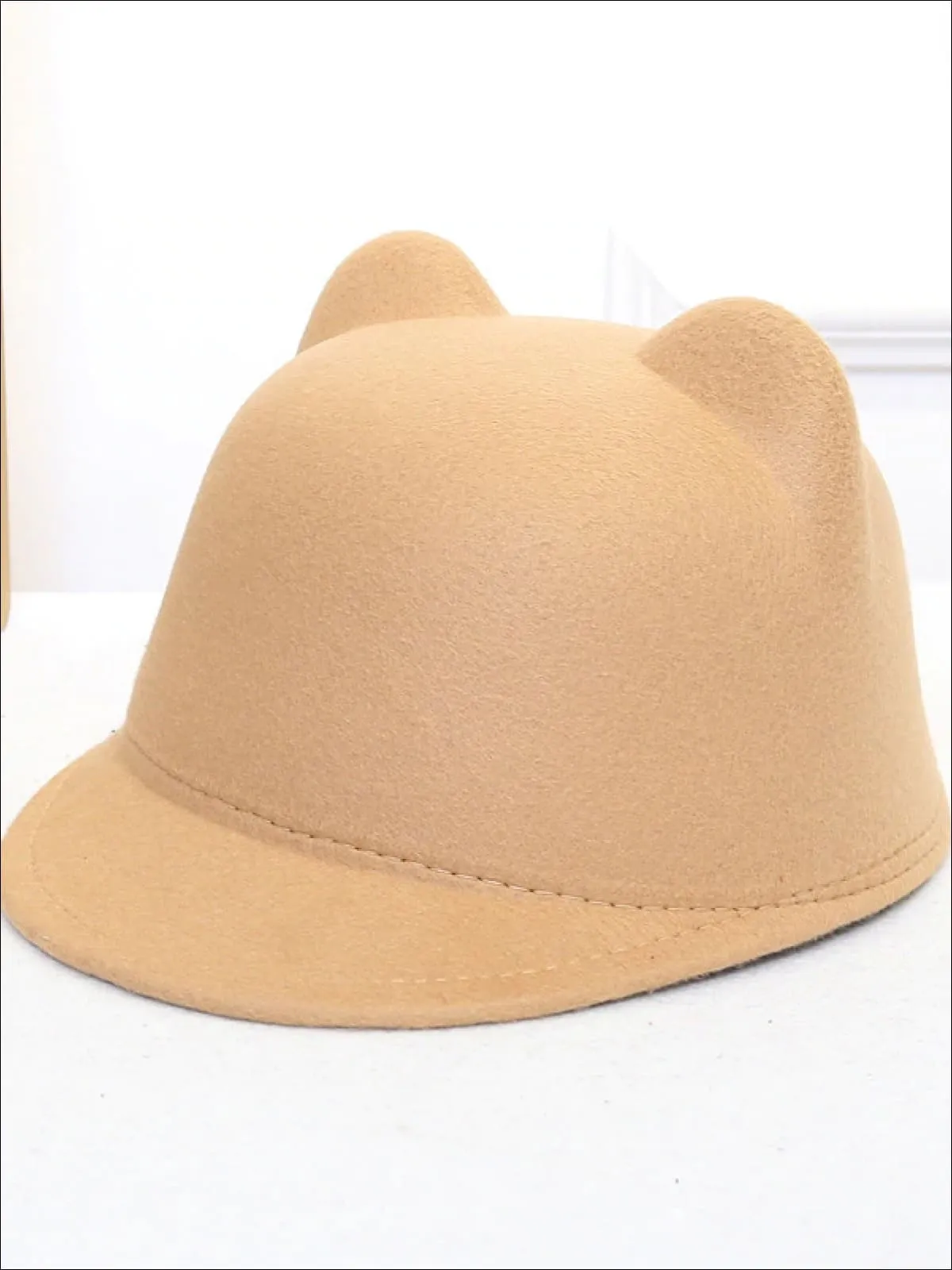 Girls Cat Ear Fedora Hat