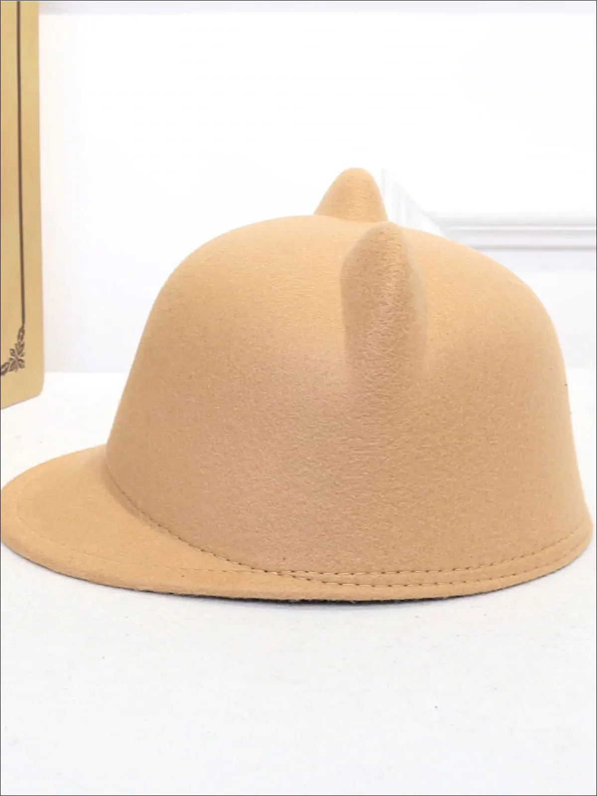 Girls Cat Ear Fedora Hat