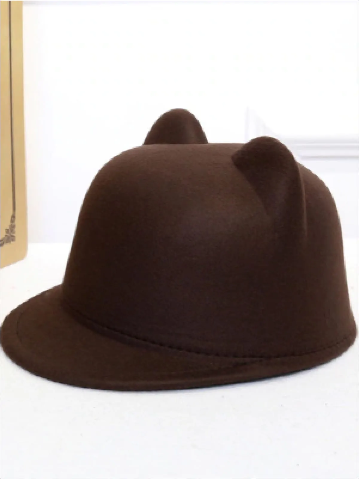 Girls Cat Ear Fedora Hat