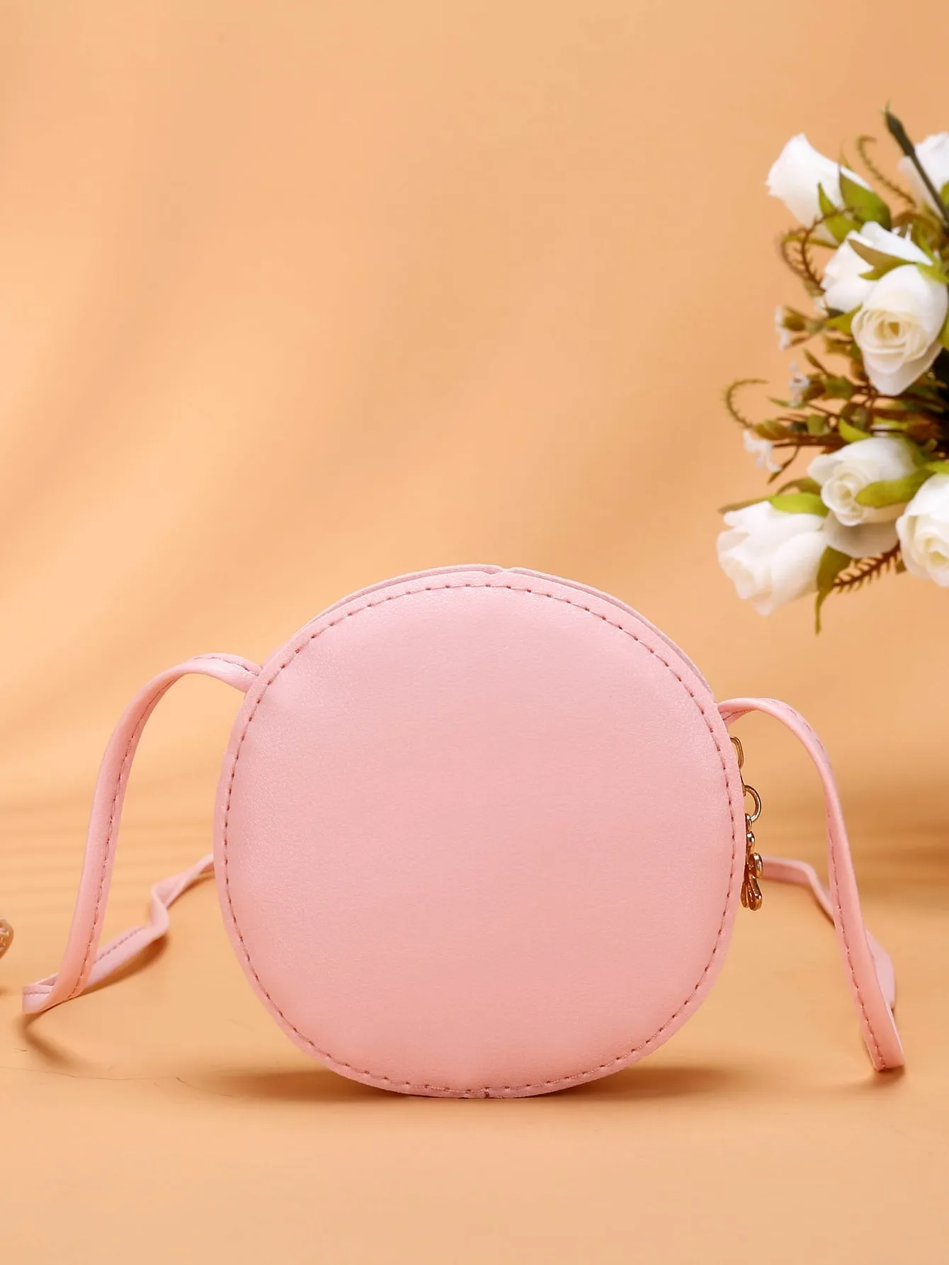 Girls Donuts Shaped Crossbody Bag