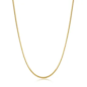 Gold Snake Chain Necklace