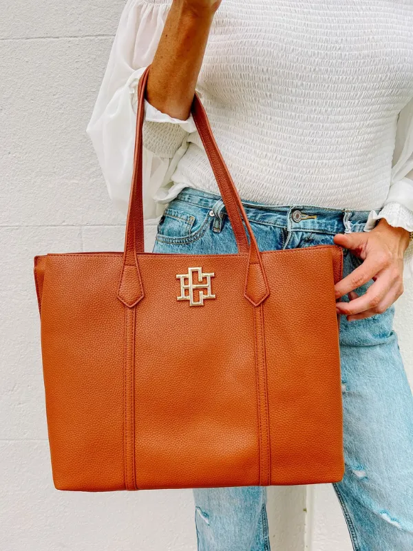 Heath Tote Bag in Camel