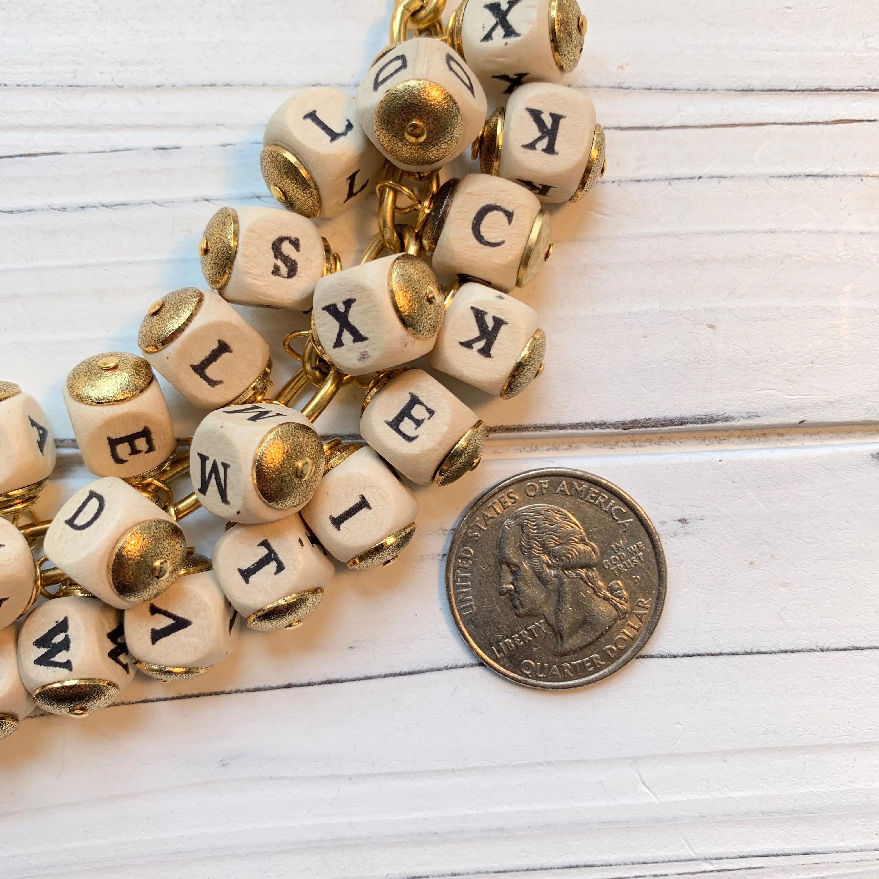 Iconic Alphabet Charm Necklace