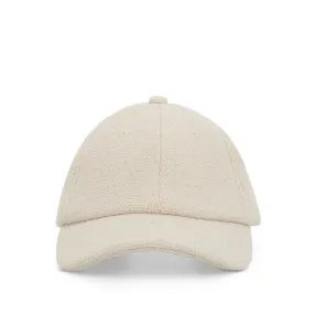 Jacquemus Signature Canvas Cap in Off-White