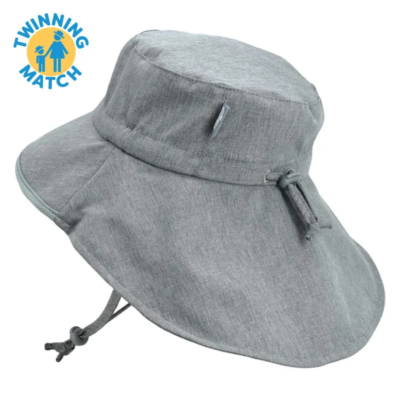 Jan & Jul Gro-with-me Aqua Dry Adventure Hat - Grey