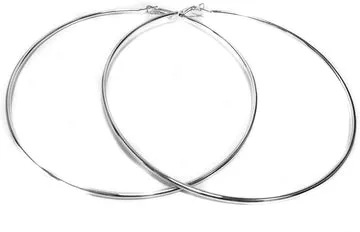 Large 4" Hoop Earrings