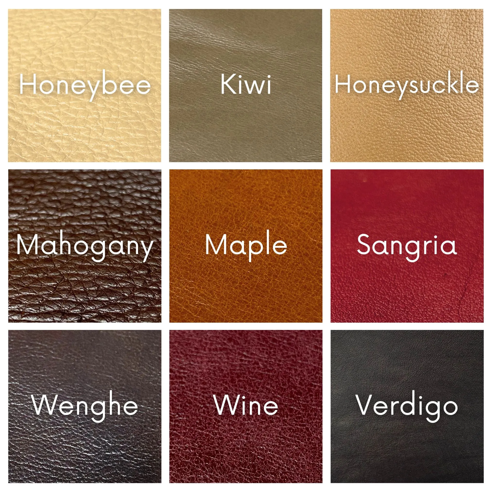 Light Weight Upholstery Leather Hides - 3 oz Cowhide - Quarter Hide - Half Hide - Full Hide - XL Full Hide