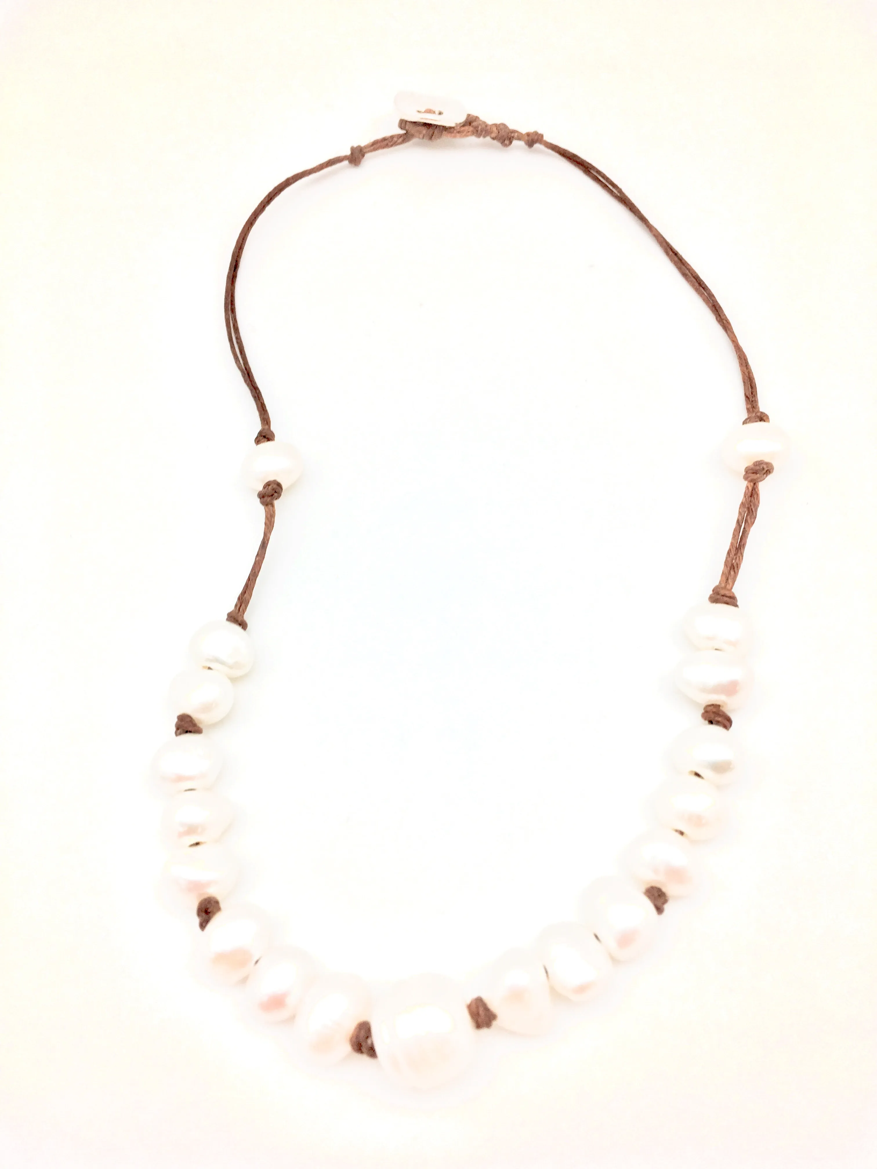 Lotta Chunky Necklace - white