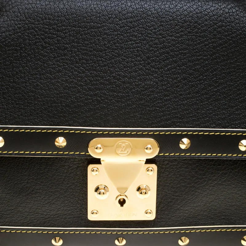 Louis Vuitton Black Suhali Leather Le Talentueux Bag