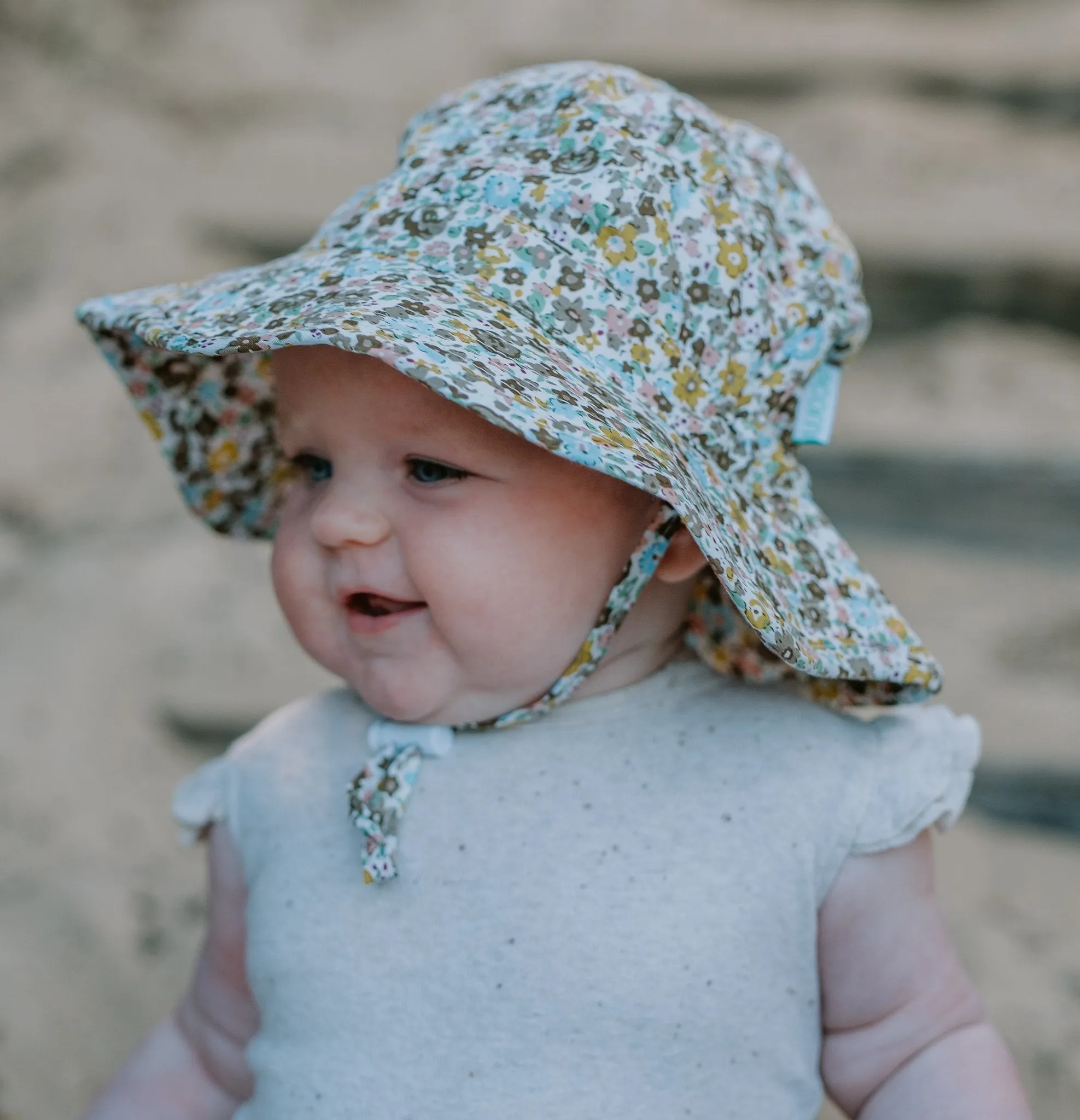 Meadow Wide Brim Infant Sunhat