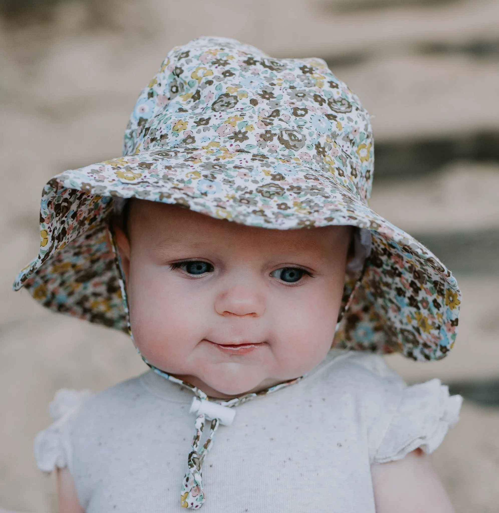 Meadow Wide Brim Infant Sunhat