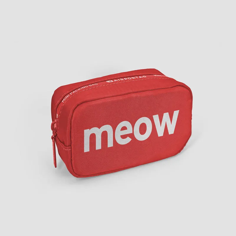 Meow - Mini Packing Bag