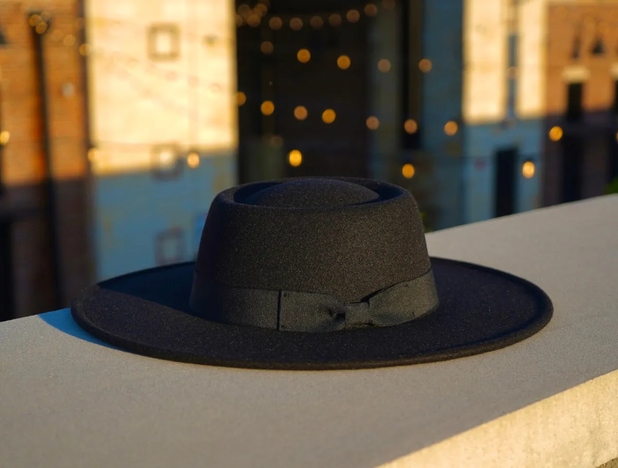 Milan Bolero Hat - Black