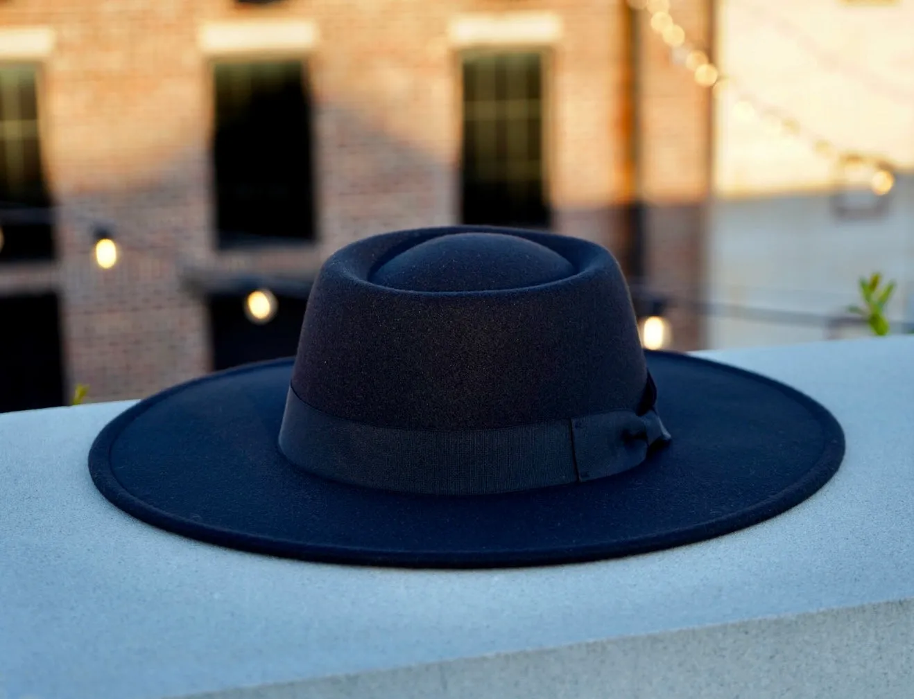 Milan Bolero Hat - Black