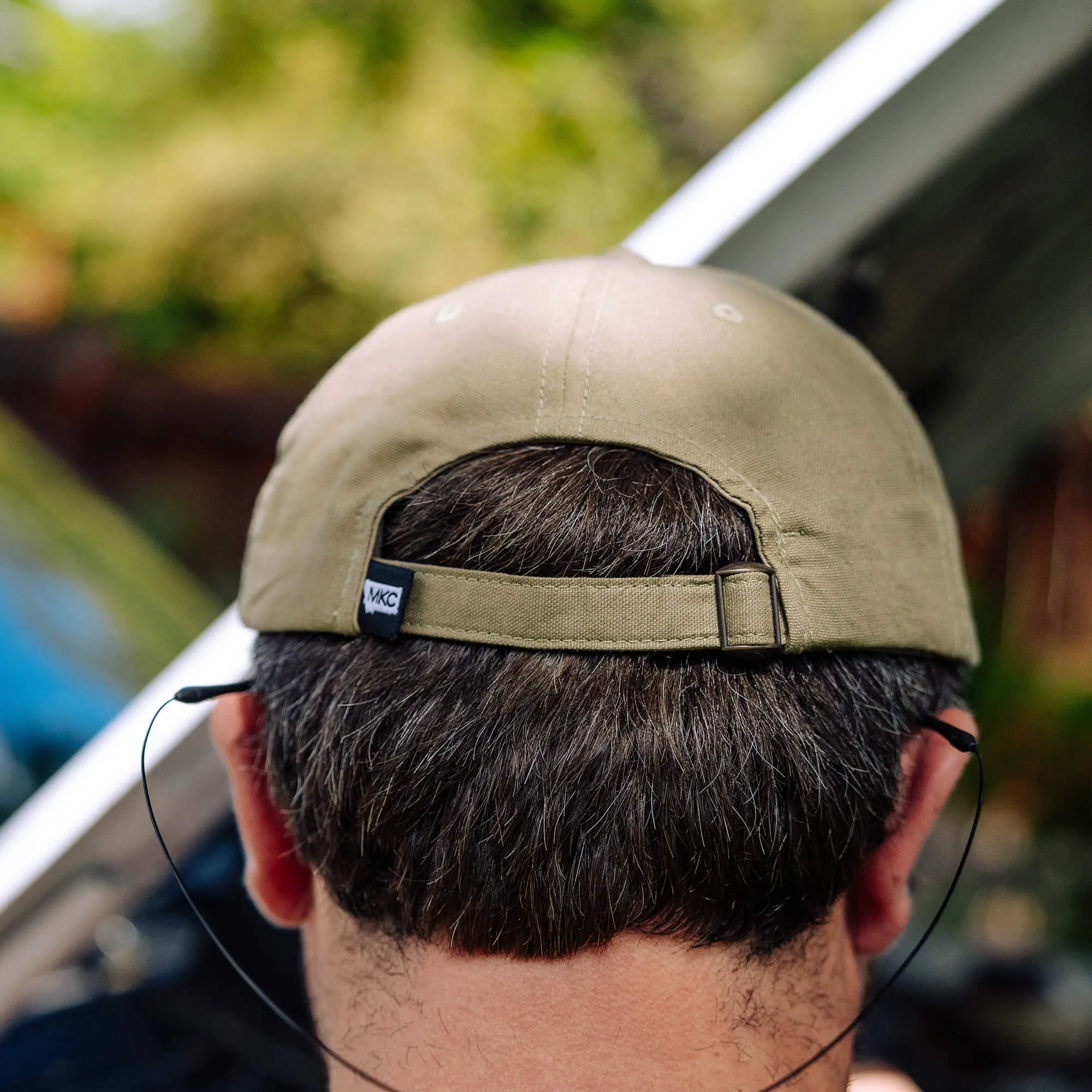 MKC CANVAS DAD HAT - OLIVE