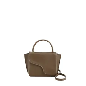 Montalcino Khaki Brown Mini Handbag