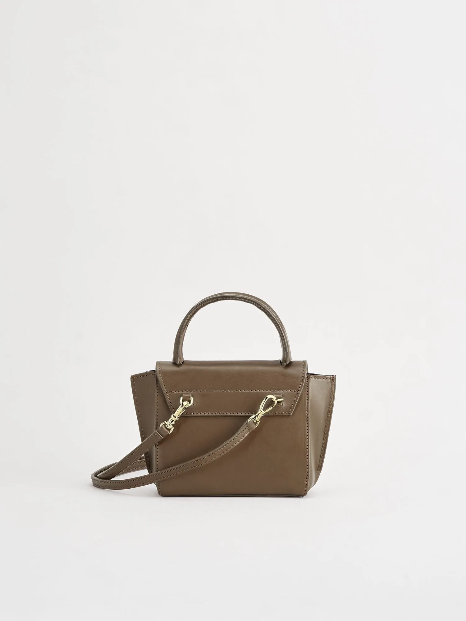 Montalcino Khaki Brown Mini Handbag