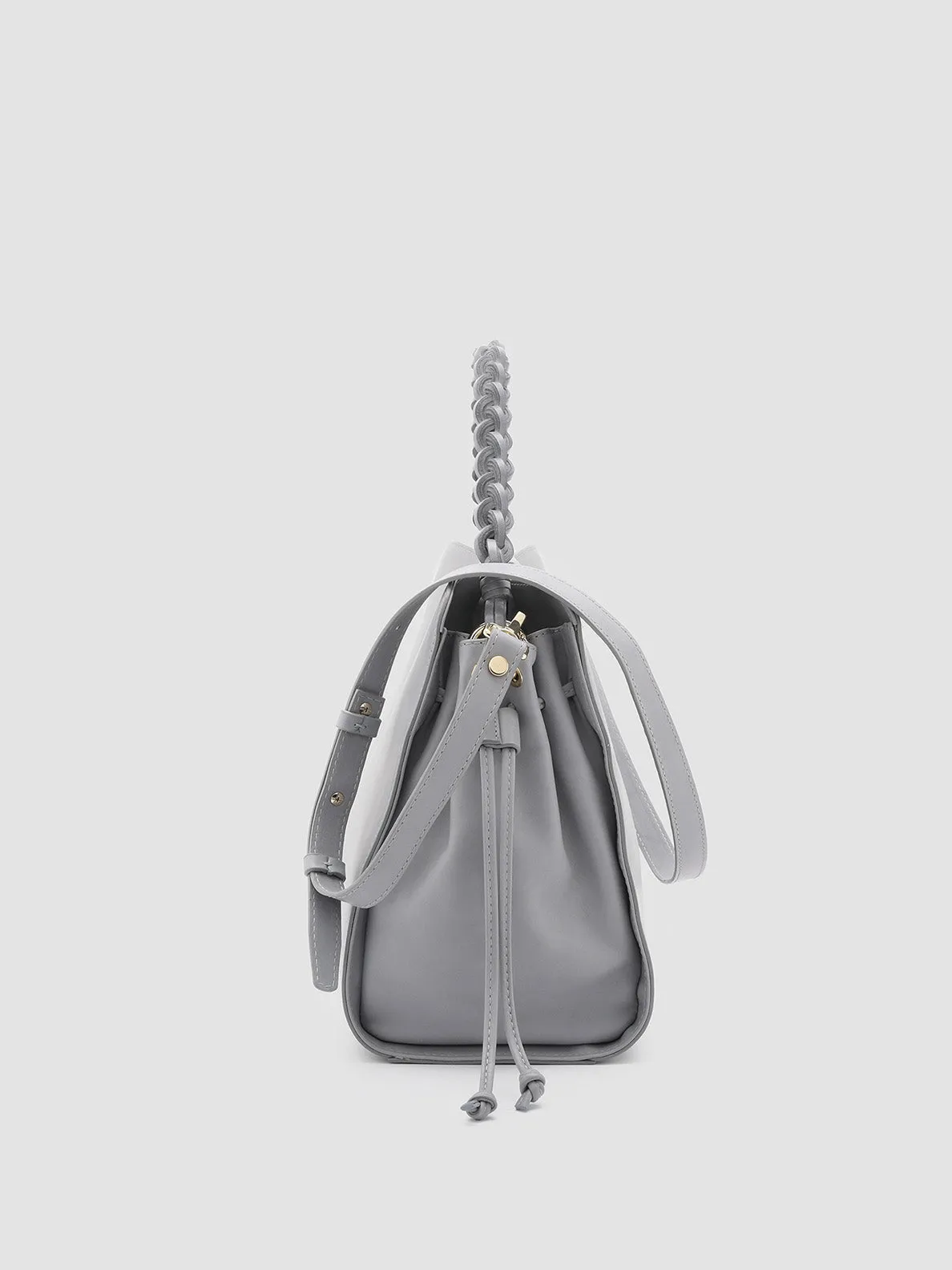 NOLITA WOVEN 215 - Grey Leather Handle Bag