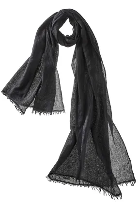 Passport Scarf - Black