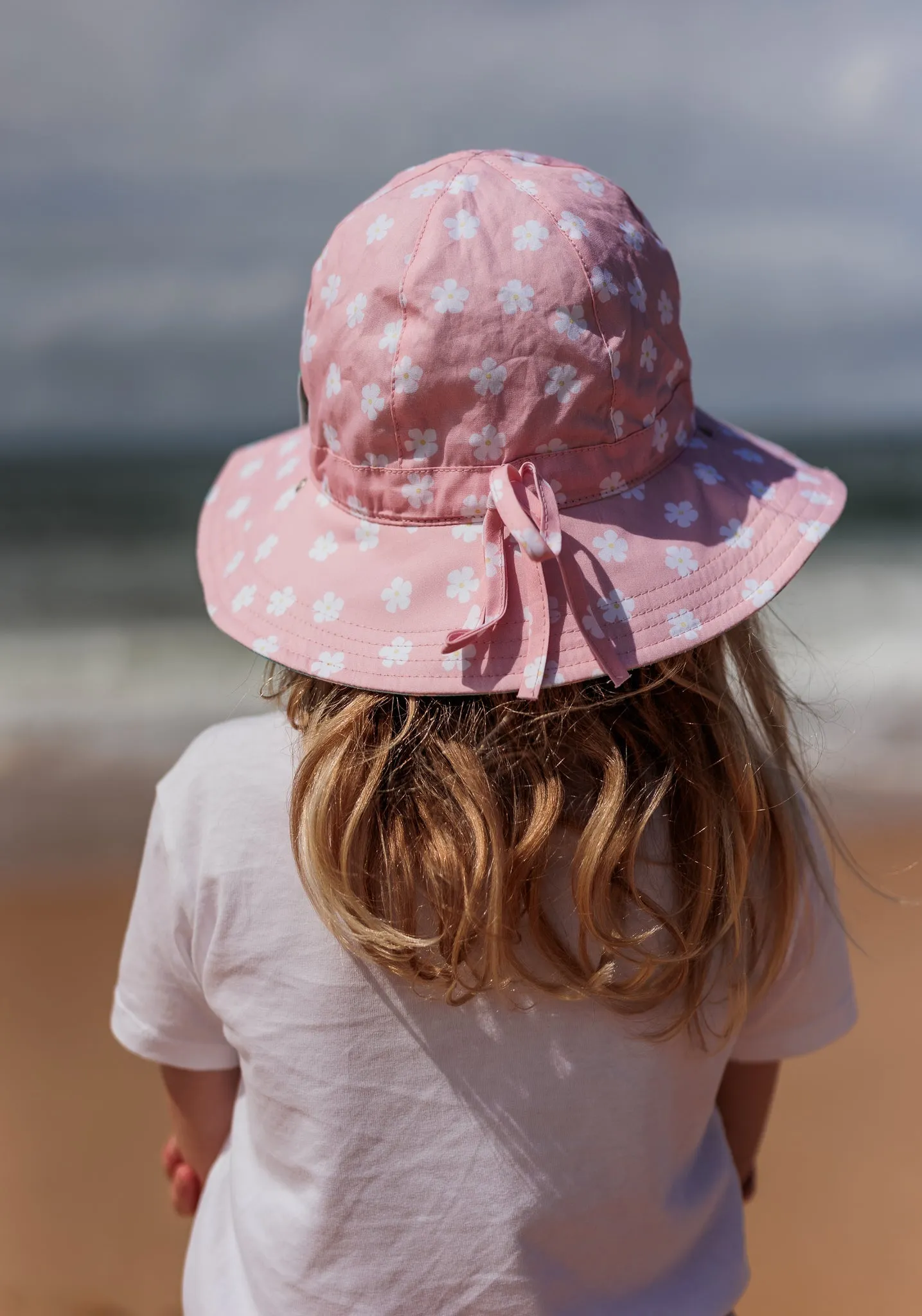 Petunia Reversible Wide Brim Sunhat