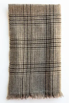 Plaid Cashmere Stole